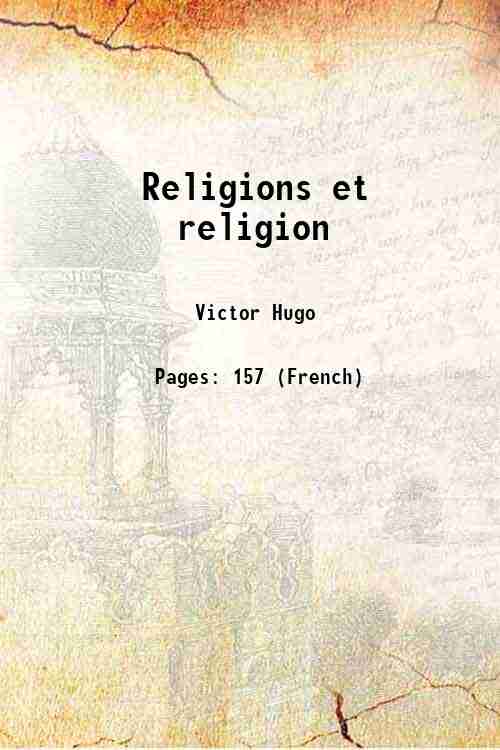 Religions et religion 