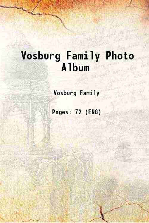 Vosburg Family Photo Album 