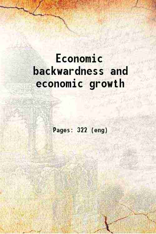 Economic backwardness and economic growth