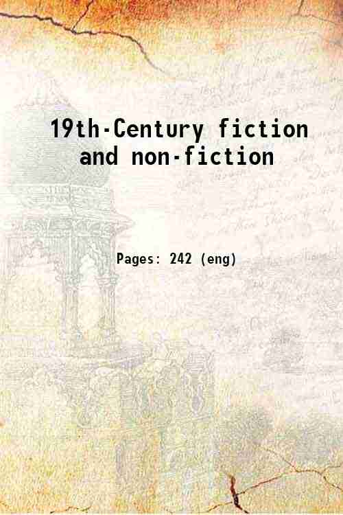 19th-Century fiction and non-fiction