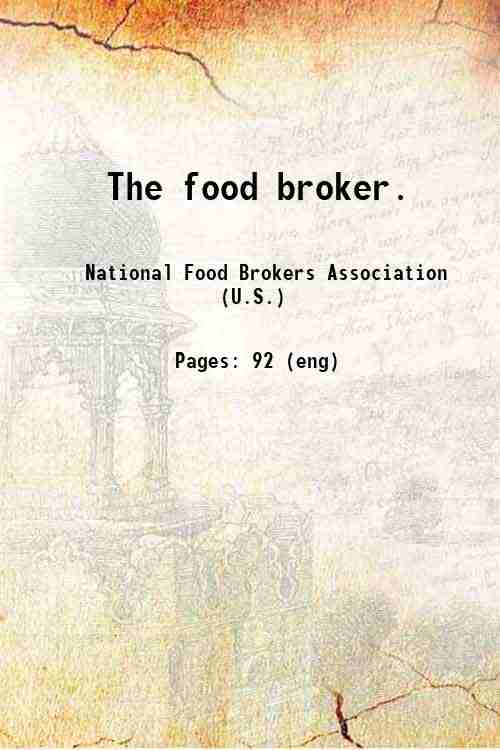 The food broker. 