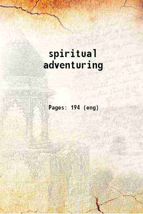 spiritual adventuring